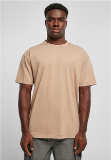 Acid Washed Heavy Oversize Tee - Union Beige