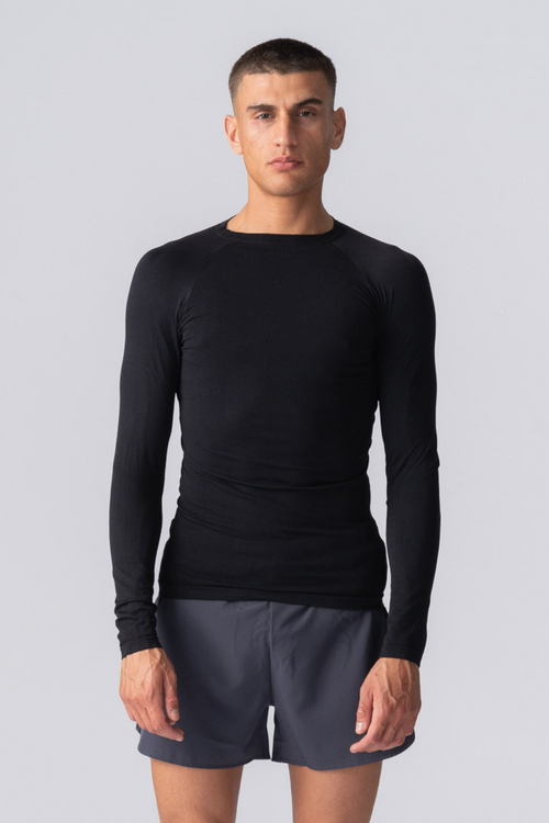 Prime Langærmet T-shirt - Sort