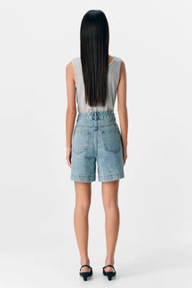 Jen Shorts - Mellemblå Denim