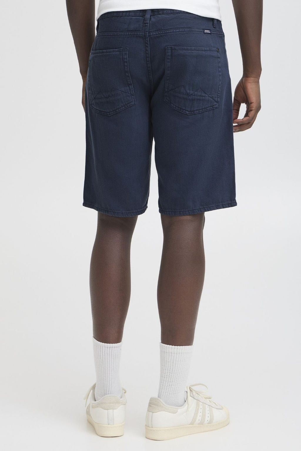 Philip Denim Shorts - Marineblå