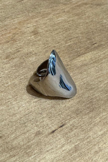 Ellie Luxuriøse Retro Åben Ring - Sølv