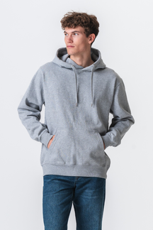 Basic hoodie - Lysegrå