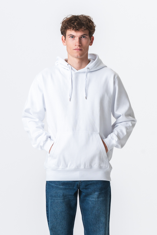 Oversized Hoodie - Hvid