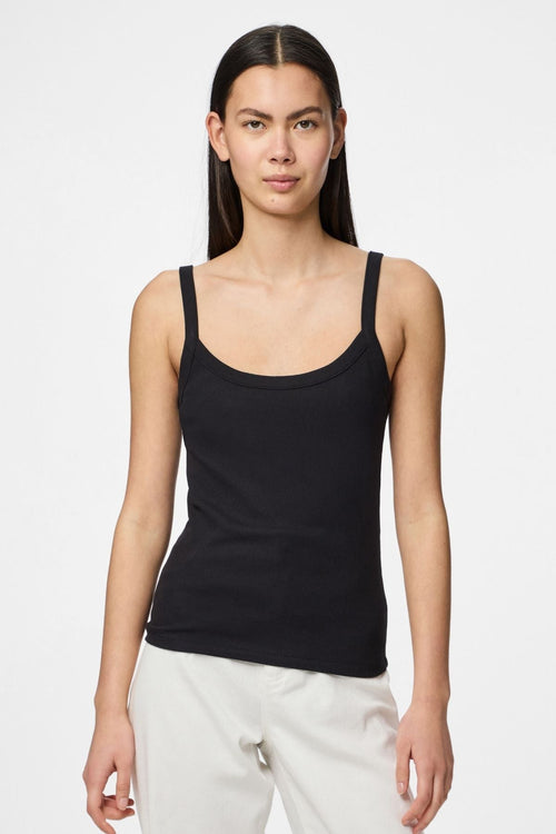 May Strop Top - Sort