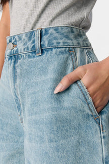 Jen Shorts - Mellemblå Denim