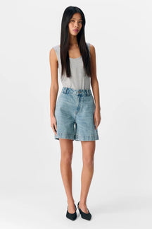 Jen Shorts - Mellemblå Denim