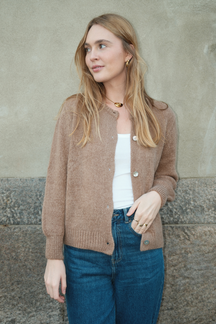 Anna Cardigan - Brun
