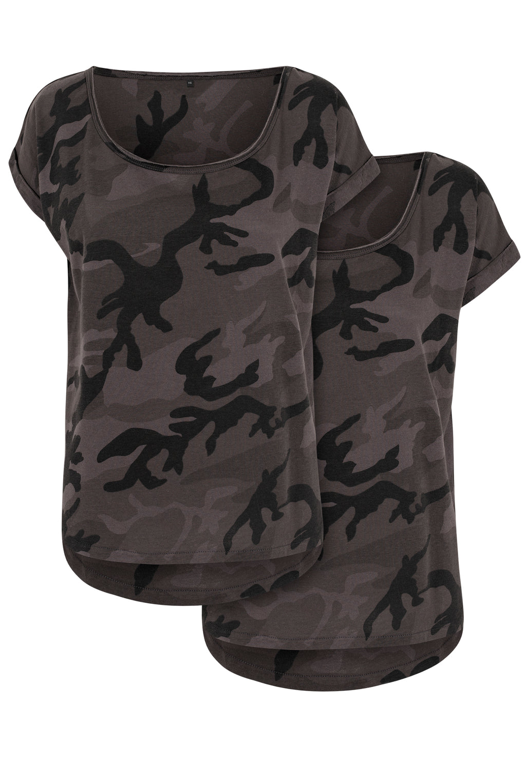 Ladies Camo Tee 2-Pack - Dark Camo