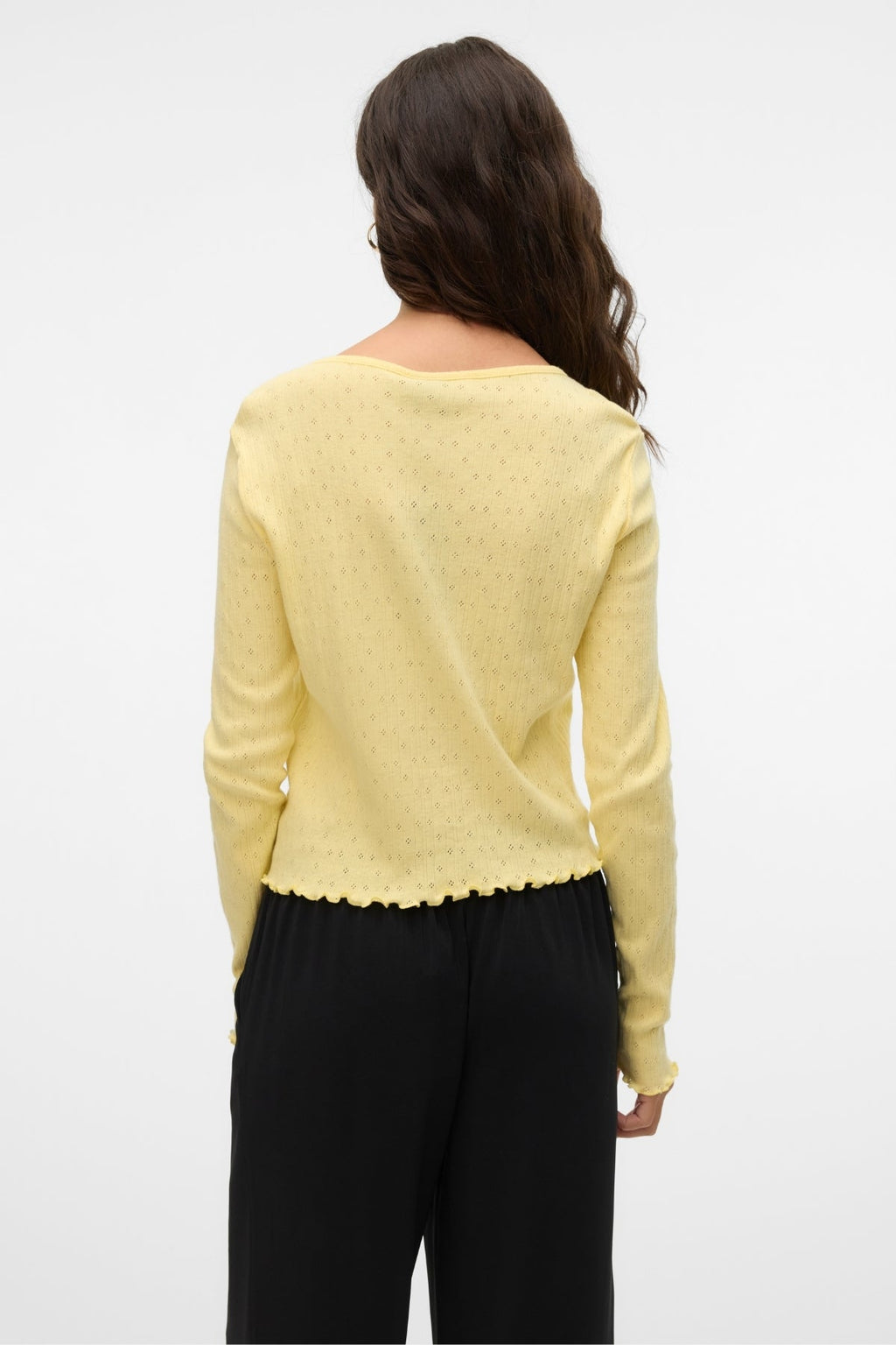 Isa Cardigan med Rund Hals - Anisblomst