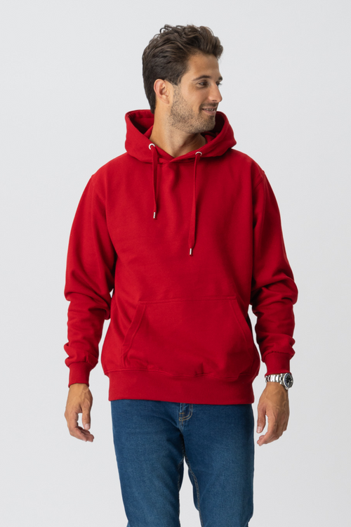 Basic Hoodie - Rød