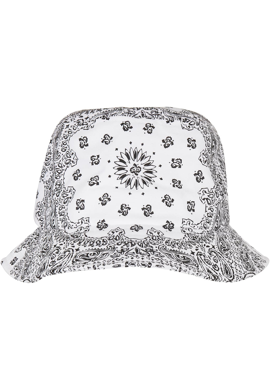 Bandana Print Bucket Hat - Hvid