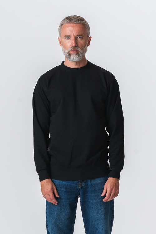 Basic Crewneck - Sort