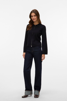 Hanna LS Knit Cardigan - Sort
