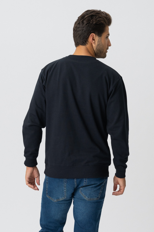 Basic Crewneck - Sort