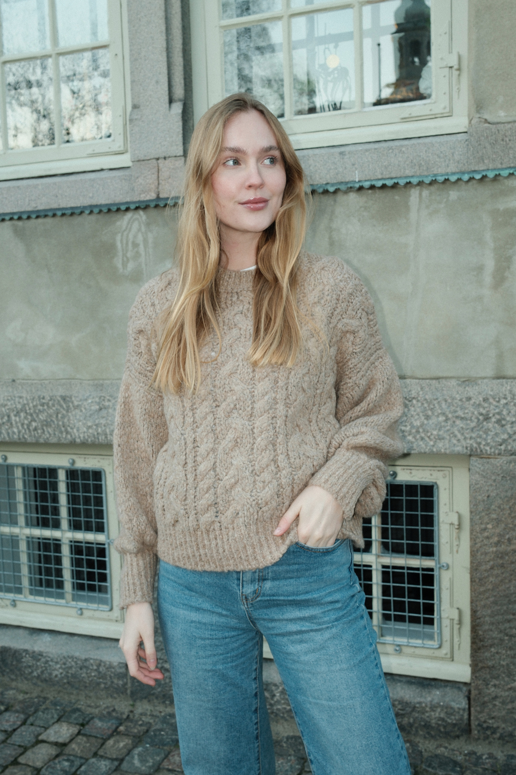 Emma Knit - Beige