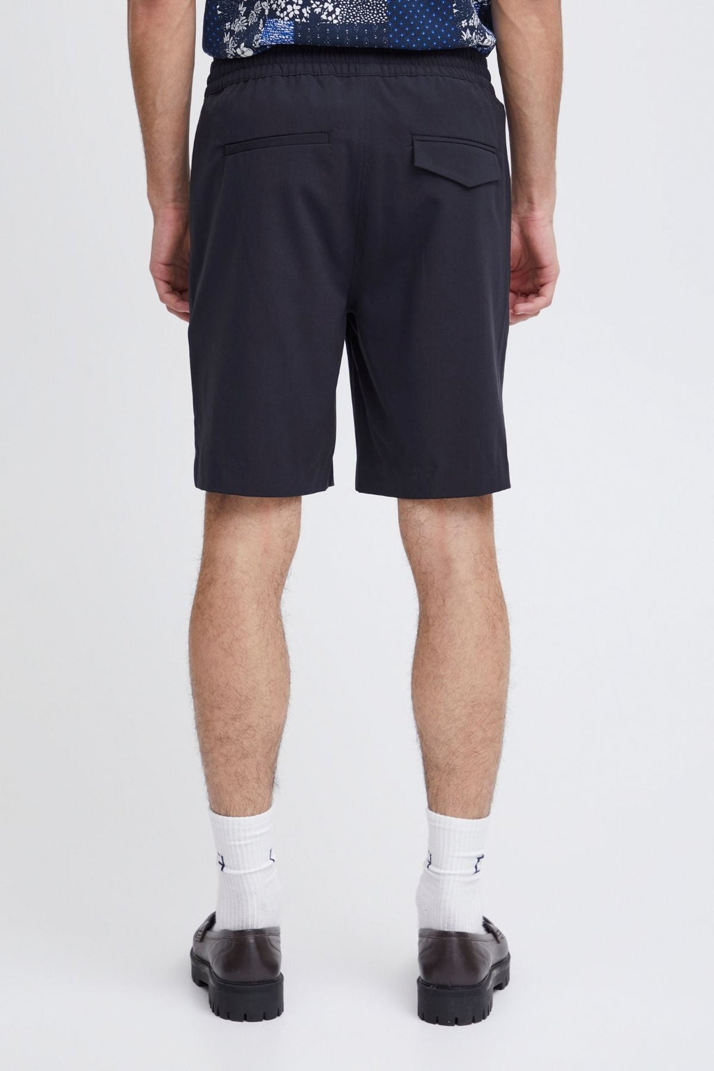 Relaxed Shorts - Marineblå