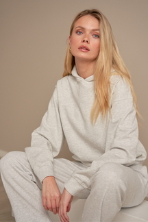 Hoodie Uden Snore - Grå