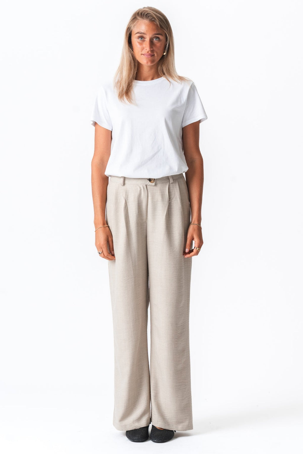 Emma Bukser Løse - Beige