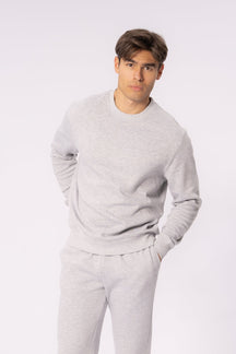 Essential Crewneck - Grå Melange