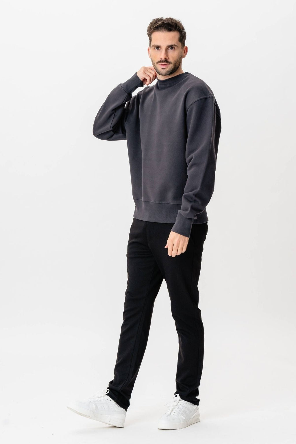 Heavy Crewneck - Mørkegrå