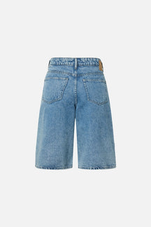 Sky Denim Jorts - Mellemblå Denim