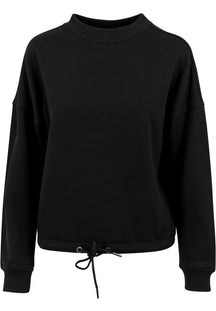 Ladies Oversize Crewneck - Sort