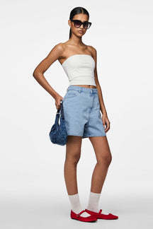 Abbi Shorts - Lyseblå Denim