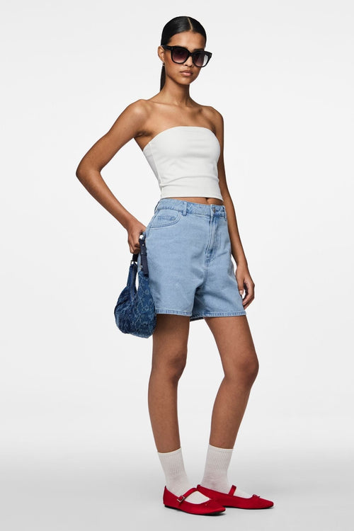 Abbi Shorts - Lyseblå Denim