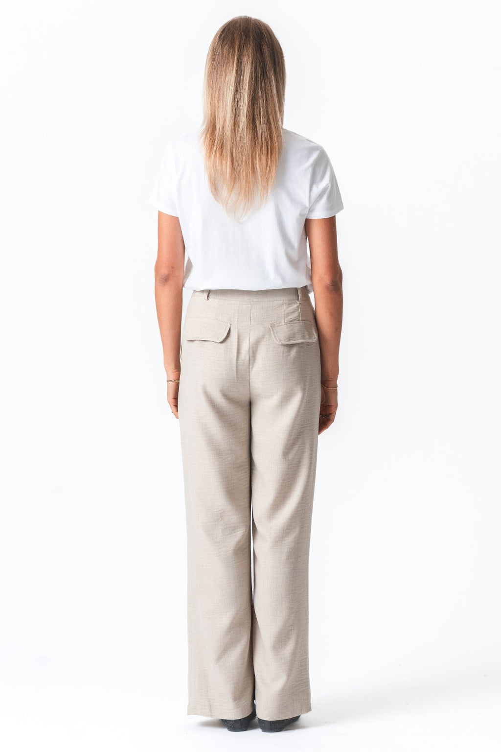 Emma Bukser Løse - Beige