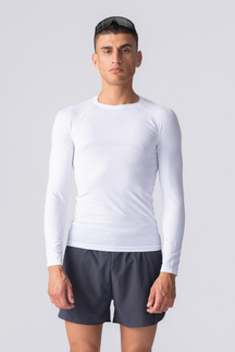 Prime Langærmet T-shirt - Hvid