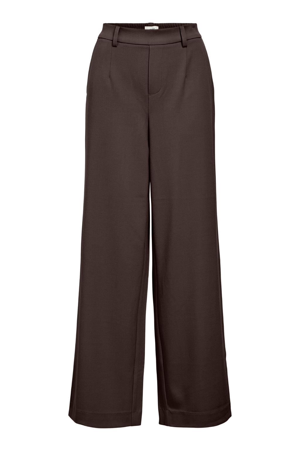 Lisa Wide Pant - Mørkebrun
