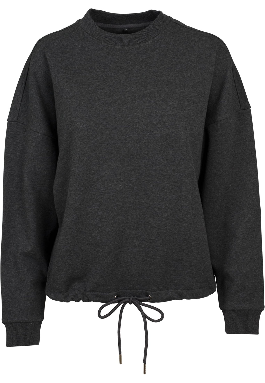 Ladies Oversize Crewneck - Koksgrå