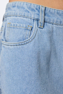 Abbi Shorts - Lyseblå Denim