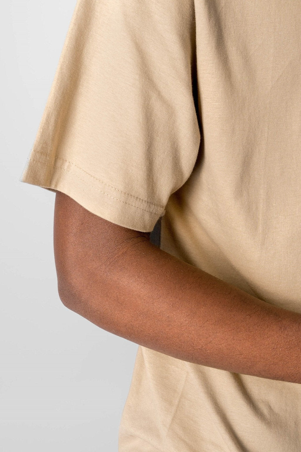 Oversized T-shirt - Sand