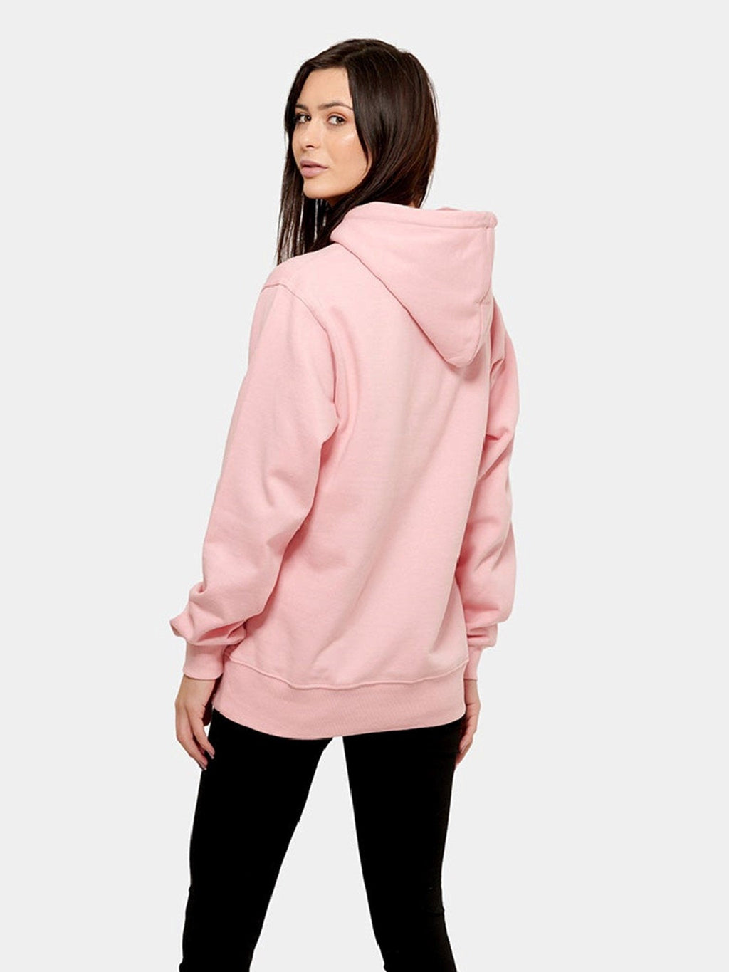Boyfriend Hoodie - Lyserød