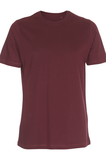Boyfriend Tee - Bordeaux Rød