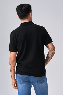 Oversized Polo - Sort