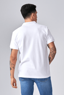 Oversized Polo - Hvid