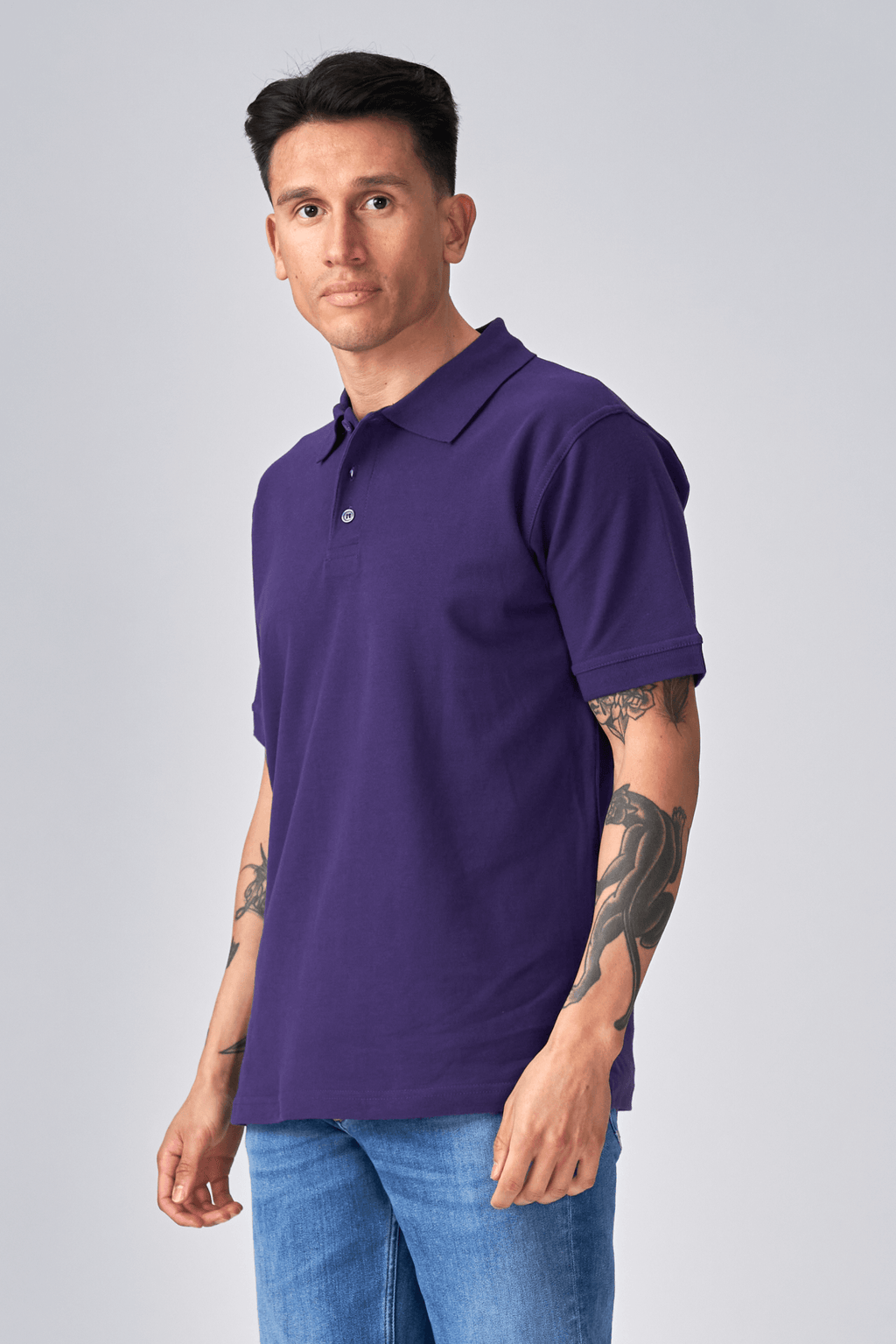 Oversized Polo - Lilla