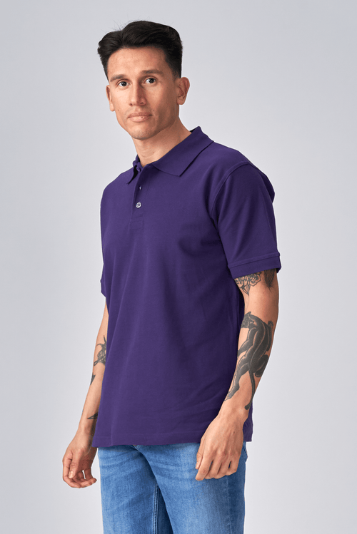 Oversized Polo - Lilla