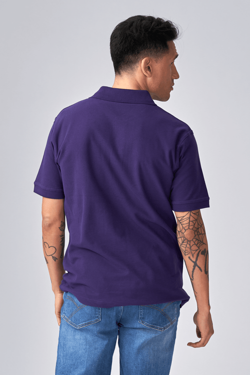 Oversized Polo - Lilla