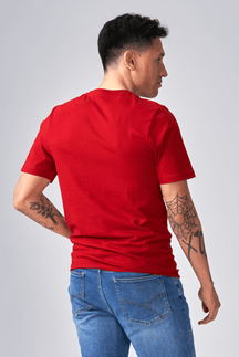 Basic T-shirt - Rød