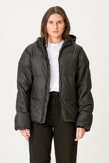 Lexie Coated Jakke - Sort