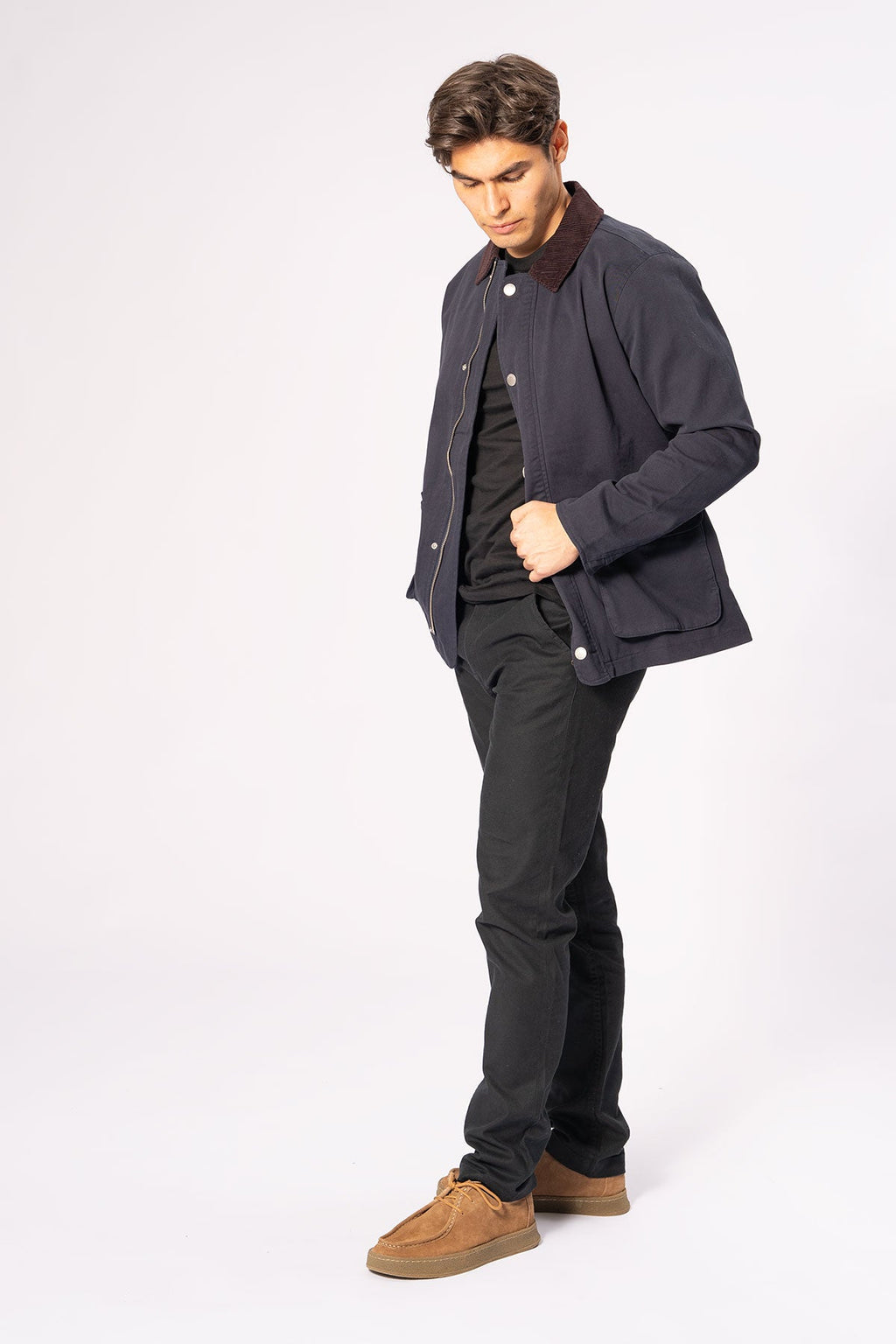 Twill Jakke - Navy