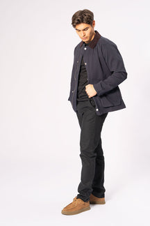 Twill Jakke - Navy