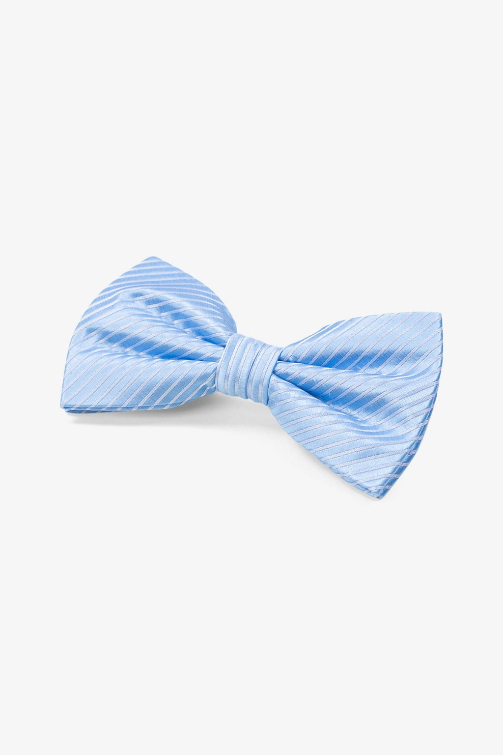 Bowtie - Lyseblå Stribet