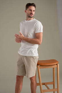 Linned Shorts - Sand