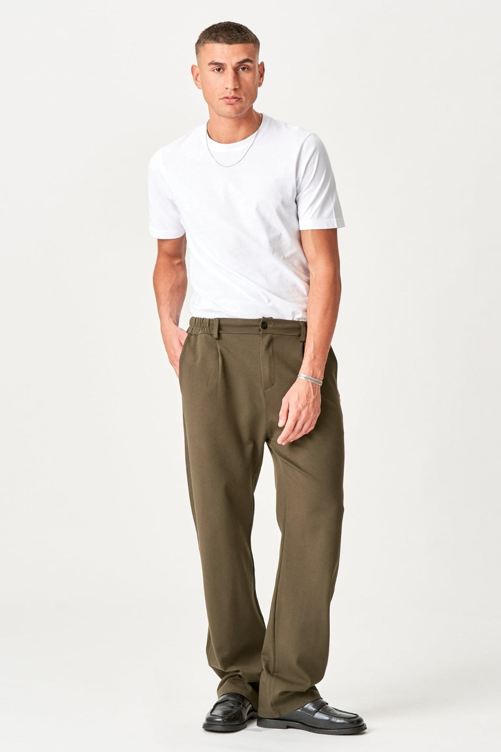 Performance Pants Loose - Army Green