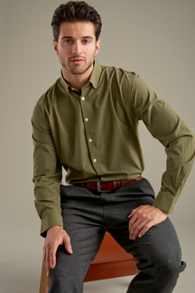 The Original Premium Performance Shirt - Oliven