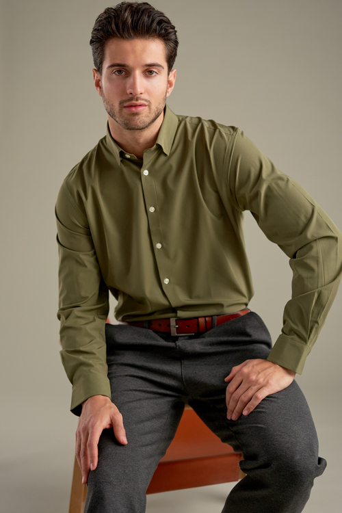 The Original Premium Performance Shirt - Oliven
